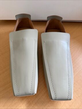 Jil Sander Leather Slip-On Loafers